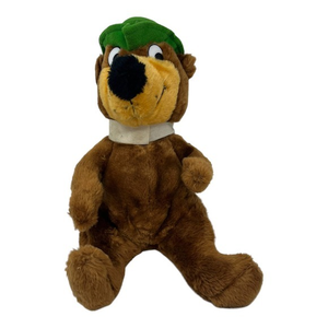 Vintage Hanna Barbera 1980 Mighty Star Bear 10"‎ Sitting Plush Stuffed Animal